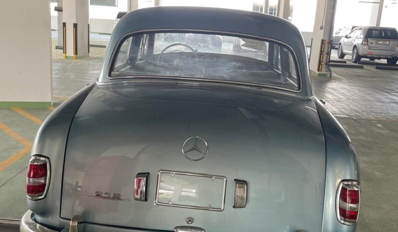 
								Used 1957 Mercedes panton 219 full									